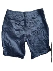 Vorschaubild 2 von Damen Shorts Bermuda Gr. 38 Blau Baumwolle Casual