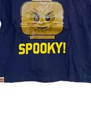 Vorschaubild 5 von Langarmshirt Kinder Gr. 92 Blau Spooky Halloween Motiv