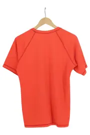 Vorschaubild 2 von Herren Sport Shirt Gr. 46/S Rot Polyester Kurzarm Laufshirt Training