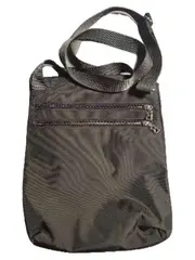 Vorschaubild 2 von Umhängetasche Damen Braun Nylon Crossbody Bag Schultertasche