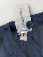 Vorschaubild 4 von Damen Stoffhose Chino Gr. 38 Blau Navy Baumwolle Business