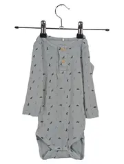 Vorschaubild 1 von Baby Body Langarm Dino Motiv Gr. 68 Blau