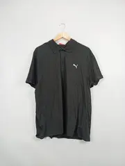 Vorschaubild 2 von Herren Poloshirt Schwarz Gr. 60/62 Sportlich Baumwolle