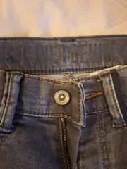 Vorschaubild 2 von Denim Jeans Shorts Kinder Gr. 158 Grau Uni Freizeit Hose