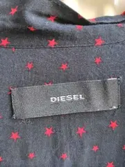 Vorschaubild 3 von Damen Bluse Gr. M/40 Schwarz Sterne Casual Langarm