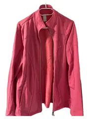 Vorschaubild 1 von Damen Trainingsjacke Rosa Gr. 42;XL Sportlich
