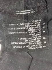 Vorschaubild 4 von Damen Blusenkleid Gr. 36/S Schwarz Baumwolle Klassisch Elegant