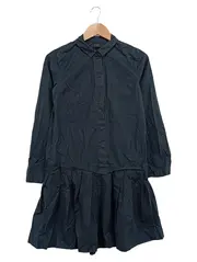 Vorschaubild 1 von Damen Blusenkleid Gr. 36/S Schwarz Baumwolle Klassisch Elegant