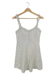 Vorschaubild 2 von Sommerkleid Blumenmuster Rüschen Träger Damen Gr. S/36