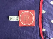 Vorschaubild 5 von Freizeitkleid Damen 42/XL Blau gepunktet Baumwolle