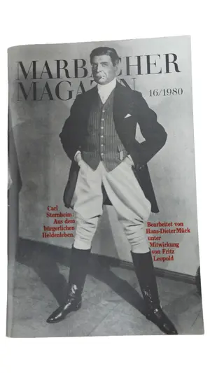 MARBACHER MAGAZIN Zeitschrift