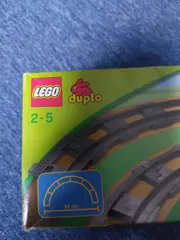 Vorschaubild 2 von Duplo Schienen Eisenbahn Zubehör Grau Kunststoff 58cm Durchmesser