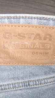 Vorschaubild 3 von Damen Slim Fit Jeans W30 Hellblau Denim Raw Originals