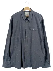 Vorschaubild 1 von Herren Freizeithemd Langarm Blau Gr. 3XL Regular Fit