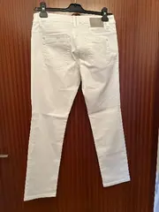 Vorschaubild 6 von Damen Jeans Slim Fit Hose Weiß Gr. 36 W28 Casual