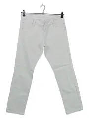 Vorschaubild 1 von Damen Jeans Slim Fit Hose Weiß Gr. 36 W28 Casual