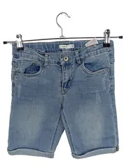 Vorschaubild 1 von Kinder Jeans Shorts Gr. 140 Blau Casual Denim Kurze Hose