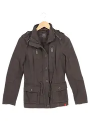 Vorschaubild 1 von Damen Leichte Jacke Gr. 36/S Grau Streetwear Casual