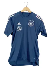Vorschaubild 1 von Deutschland Herren Fußball Trainingsshirt Blau Gr. 46/S