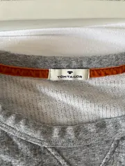 Vorschaubild 3 von Sweatshirt Herren Gr. L Grau Pullover Langarm Stickerei