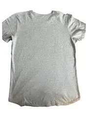 Vorschaubild 2 von Herren T-Shirt Grau M mit Streifen und Logo