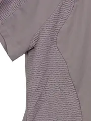 Vorschaubild 3 von Damen Sport Shirt Gr. XL Grau Kurzarm Polyester Laufshirt