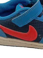 Vorschaubild 3 von Kinder Sneaker Low Blau Rot Größe 26 Klettverschluss Sportschuh