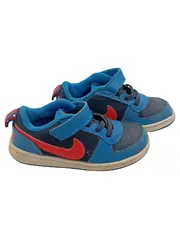 Vorschaubild 1 von Kinder Sneaker Low Blau Rot Größe 26 Klettverschluss Sportschuh