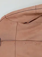 Vorschaubild 3 von Leichte Jacke Damen Rosa Gr. 34/XS Basic Übergangsjacke Leder
