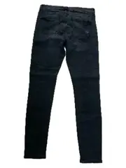 Vorschaubild 4 von Denim Skinny Jeans Damen W29 L30 Grau Sterne Strass NEU