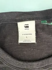 Vorschaubild 3 von Herren T-Shirt L Schwarz Grafikprint Streetwear