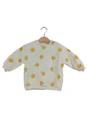Vorschaubild 1 von Pullover Beige Apfelmuster Gr. 74 Casual