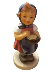 Vorschaubild 1 von M.I. Hummel Club Figur Mädchen Porzellan Mehrfarbig 9 cm