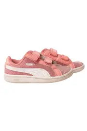 Vorschaubild 1 von Kinder Sneaker low Rosa Glitzer Klettverschluss Gr. 28