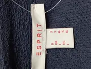 Vorschaubild 3 von Damen Leichte Jacke Gr. 36/S Blau Strukturmuster Offen Casual