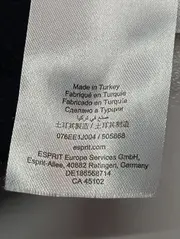 Vorschaubild 5 von Damen Leichte Jacke Gr. 36/S Blau Strukturmuster Offen Casual