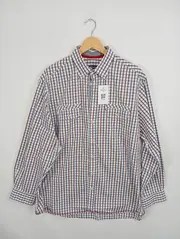 Vorschaubild 2 von Herren Karohemd Langarm Kariert Gr. 44;XS