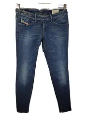 Vorschaubild 1 von Damen Slim Fit Jeans W27 L34 Blau Stretch Cherick