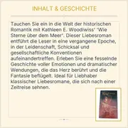 Vorschaubild 3 von Wie Sterne über dem Meer Kathleen E. Woodiwiss Hardcover Liebesroman Deutsch