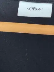 Vorschaubild 4 von Damen T-Shirt Gr. 42 Schwarz Basic Viskose Halbarm