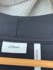 Vorschaubild 3 von Damen T-Shirt Gr. 42 Schwarz Basic Viskose Halbarm