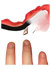 Vorschaubild 2 von Batman Rock Kinder T-Shirt Gr. 134/140 Rot Fanshirt