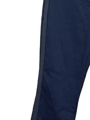 Vorschaubild 3 von Essentials Damen Stoffhose Gr. 38 Dunkelblau Seitenstreifen