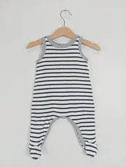 Vorschaubild 3 von Baby Body Gr. 80 gestreift Mehrfarbig Baumwolle