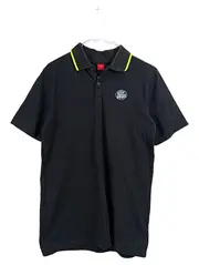 Vorschaubild 1 von Poloshirt Kinder Jungen Gr. 176 Schwarz Neon Akzente Keep Awake