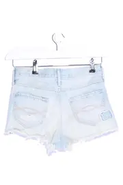 Vorschaubild 2 von Kinder Jeans Shorts Blau Fransen Cut-Outs 164cm