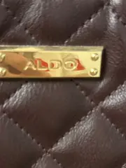 Vorschaubild 5 von Damen Rucksack gesteppt Rot Elegant Goldkette Freizeit Alltag