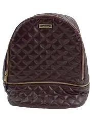 Vorschaubild 1 von Damen Rucksack gesteppt Rot Elegant Goldkette Freizeit Alltag