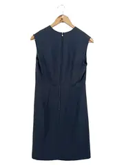 Vorschaubild 2 von Businesskleid Damen Gr. 36/S Blau Elegant Etuikleid Büro