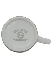 Vorschaubild 2 von TCM Kaffeetasse Porzellan Braun Blumenmuster 300ml Spülmaschinenfest